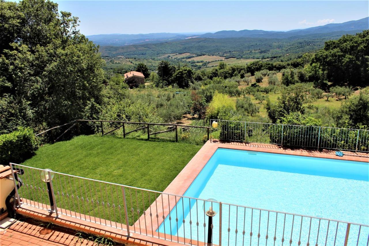 Ferienwohnung Il Fico Moro Monteverdi Marittimo Exterior foto
